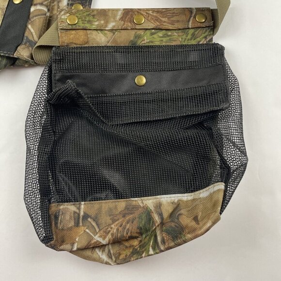Swiss Design Camo Game Belt Bird/Game Pouches Bottle Holder Mesh Canvas - Picture 6 of 12